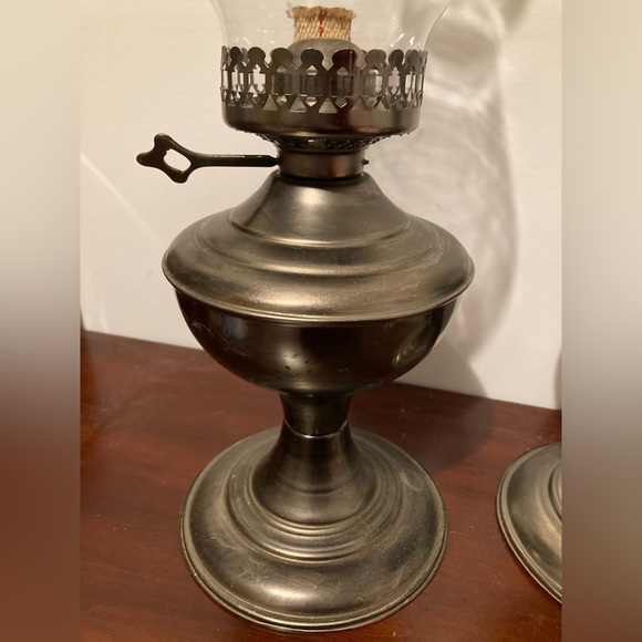 Vintage oil lamps (set of 2) - Picture 3 of 7